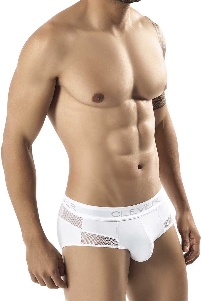 Clever White Ferrara Latin Brief