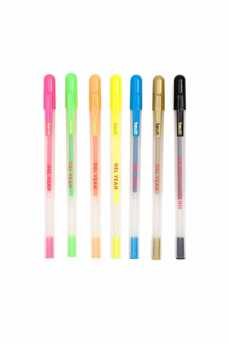 Ban.do Multi-Color GEL YEAH 7 Gel Pen Set