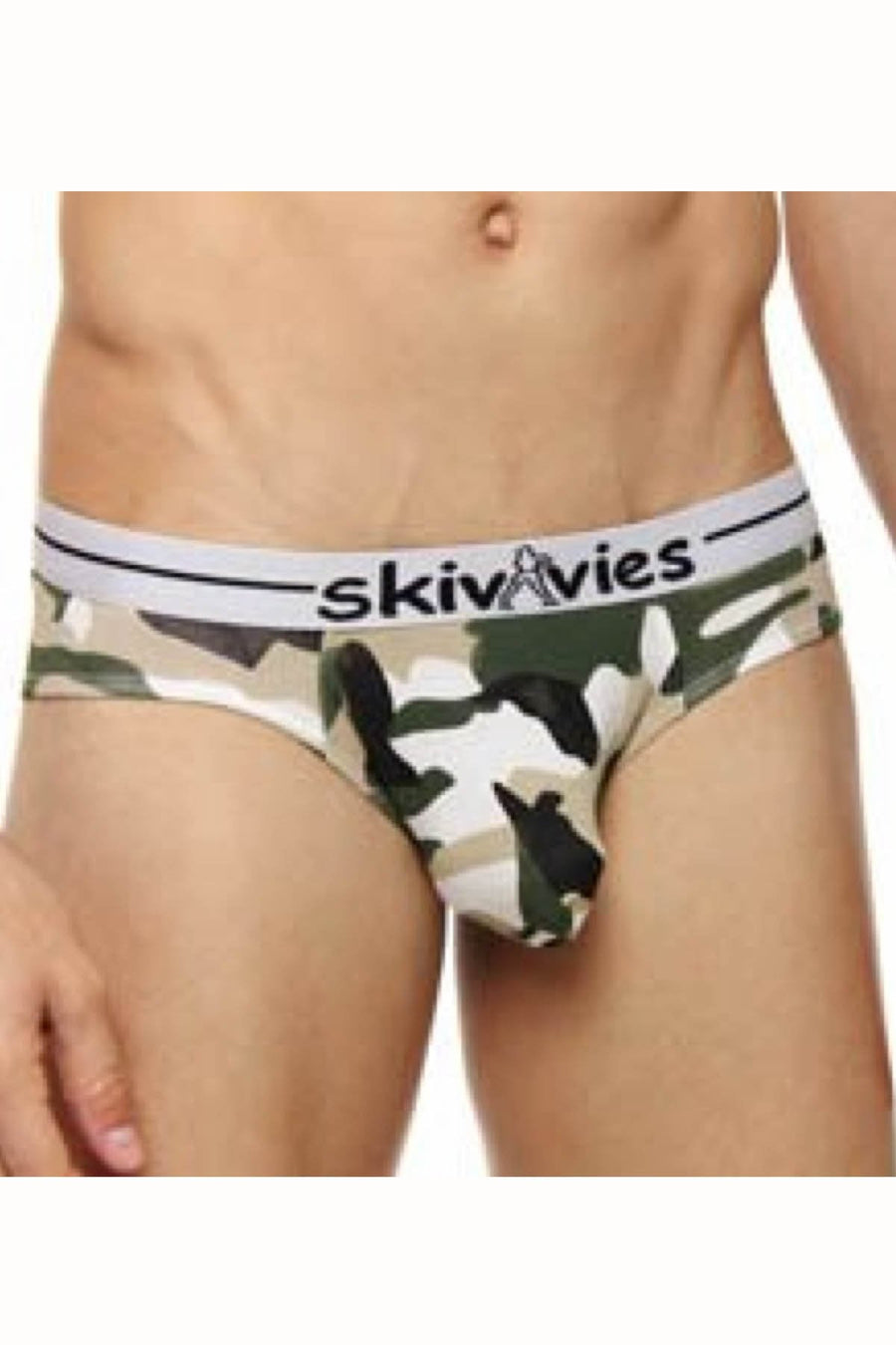 Skivvies Camo Commando Pouch Brief
