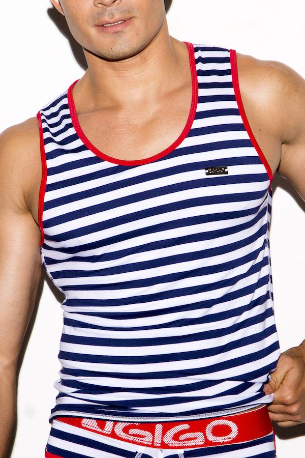 Gigo Blue Sailor Tank Top