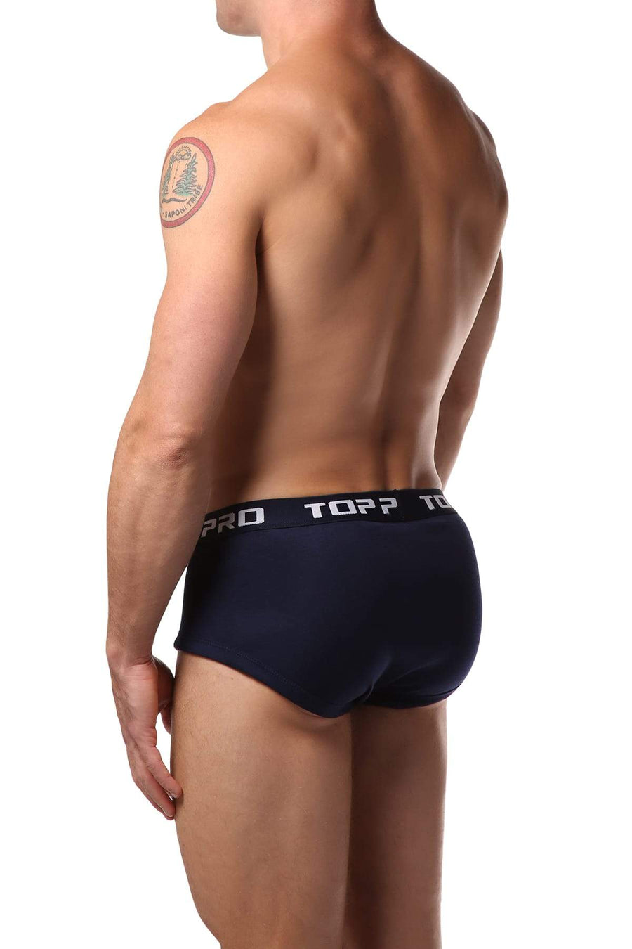 Top Pro Navy Brief 2-Pack