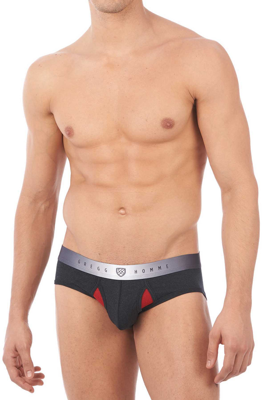 Gregg Homme Charcoal Heat Mesh Brief