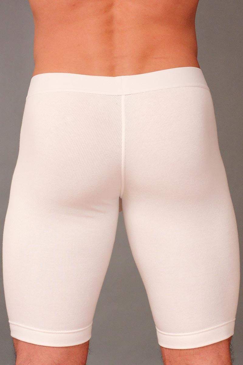 Cocksox Active White Long Boxer Brief