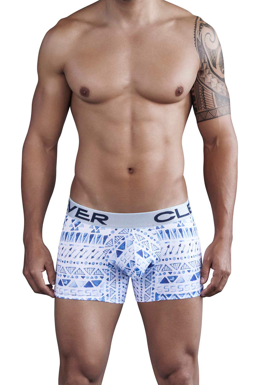 Clever Dark Blue Scandinavian Boxer