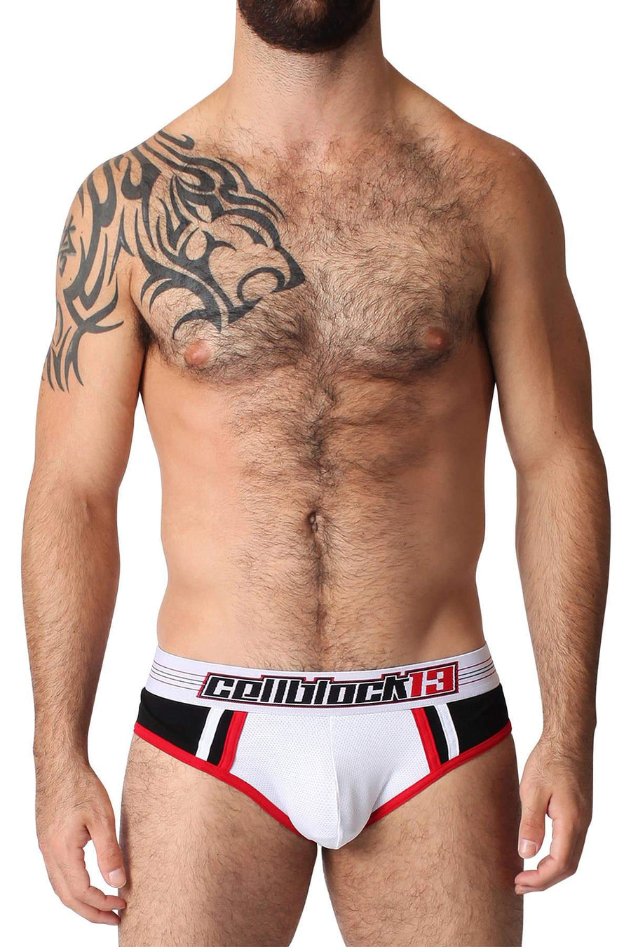CellBlock 13 White Dugout Jock Brief
