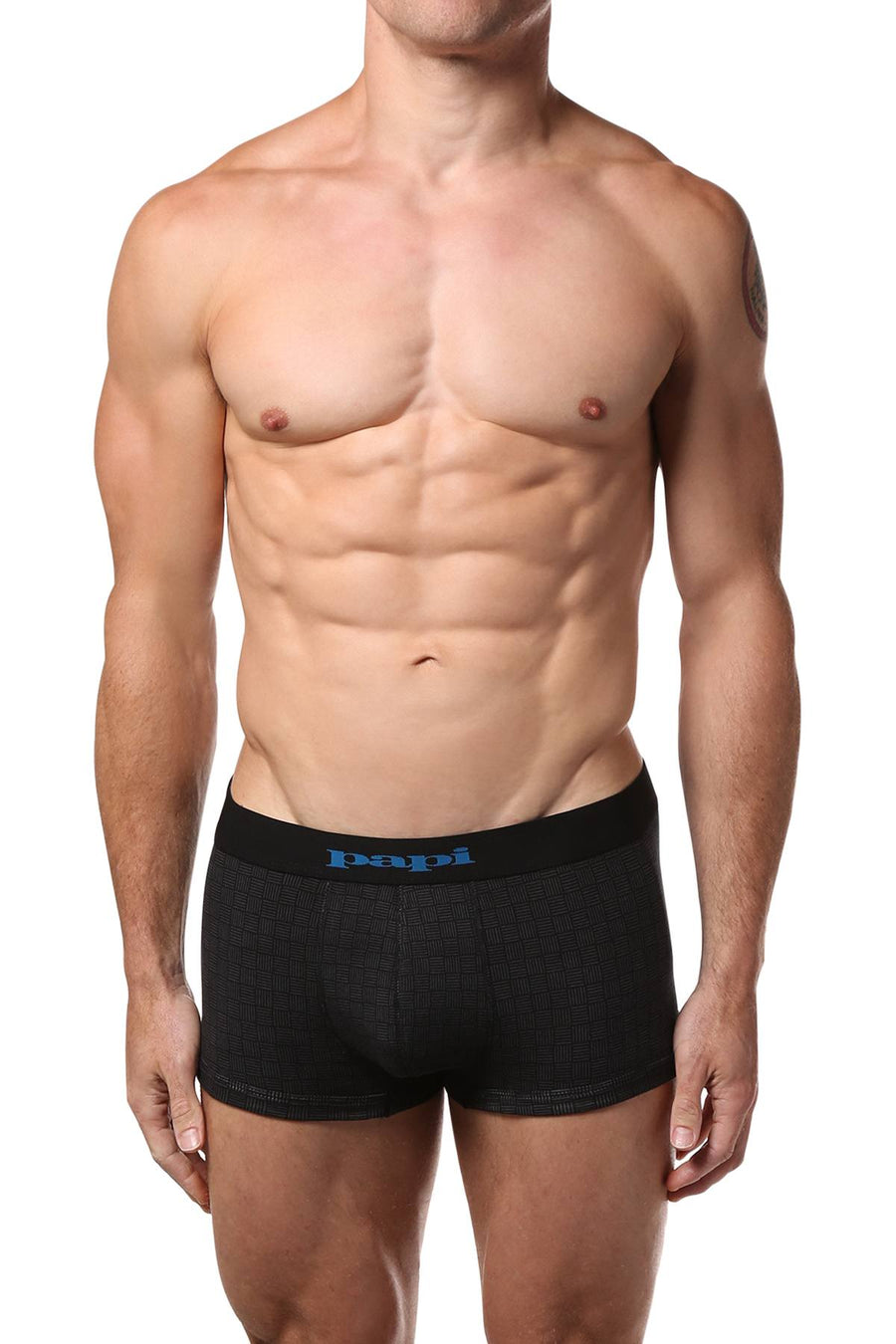 Papi Ocean/Black/Print Brazilian Trunk 3-Pack