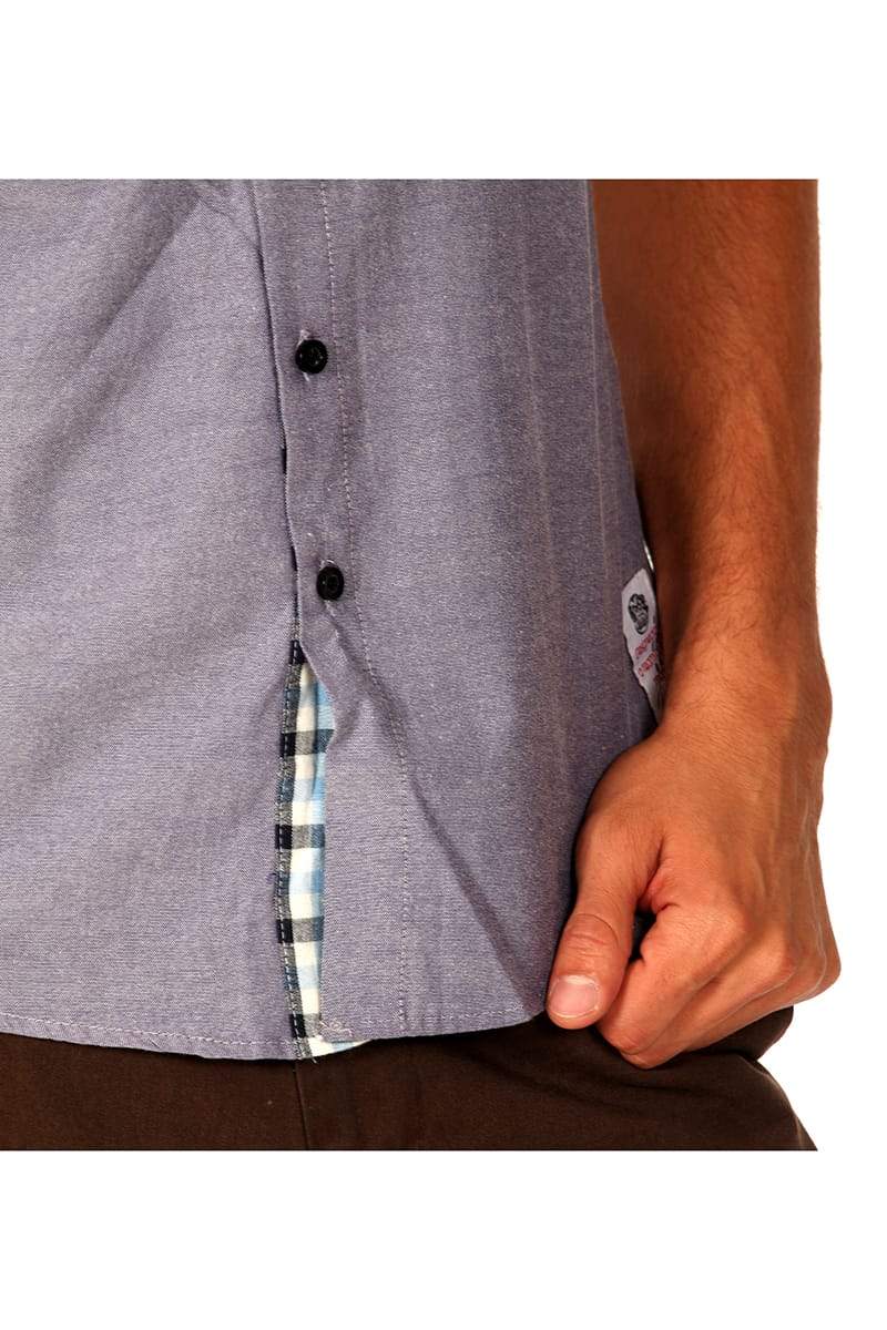 Something Strong Blue Something Just Button-Up
