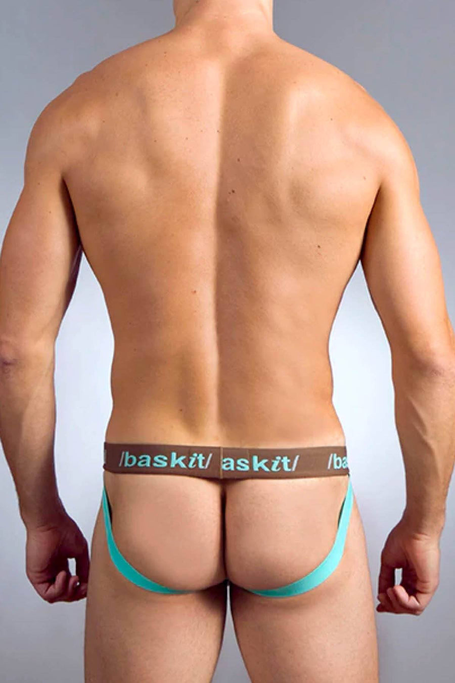 Baskit Blue/Brown Contrast Jock