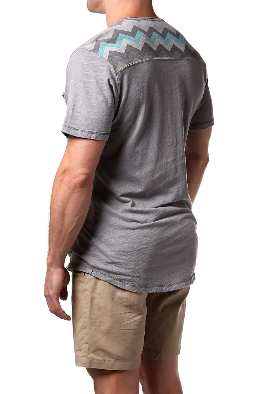 Cohesive & Co. Grey Devon ZigZag T-Shirt