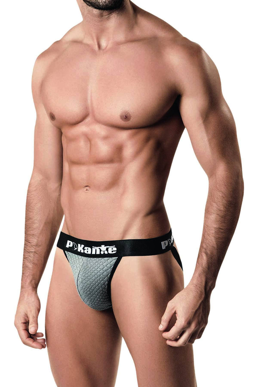 Pikante Grey Coronae Jockstrap