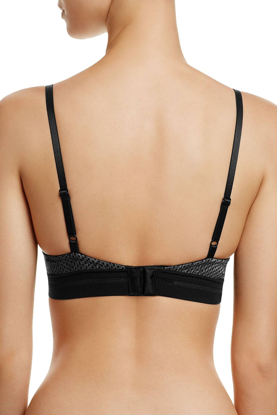 b.tempt'd Black/Grey Spectator Contour Bra