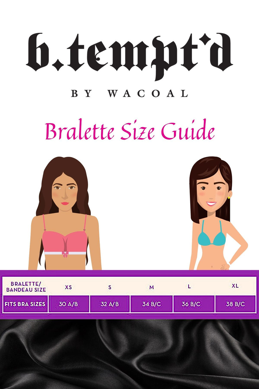 b.tempt'd Blue-Ashes b.adorable Modal Lace-Trim Bralette