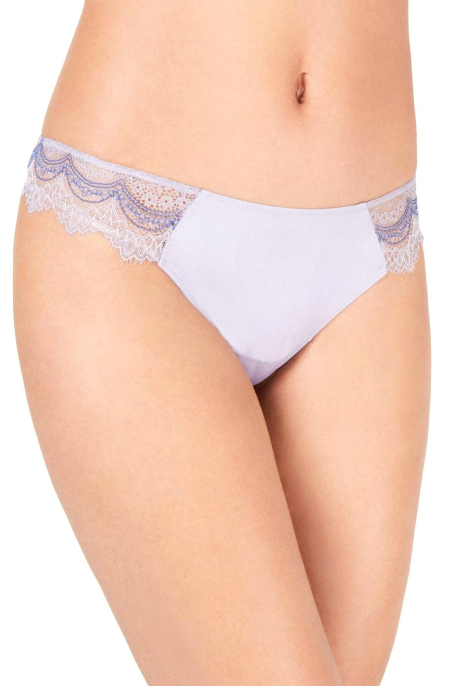 b.tempt'd Lavender Aura Wink Worthy Lace Side Thong