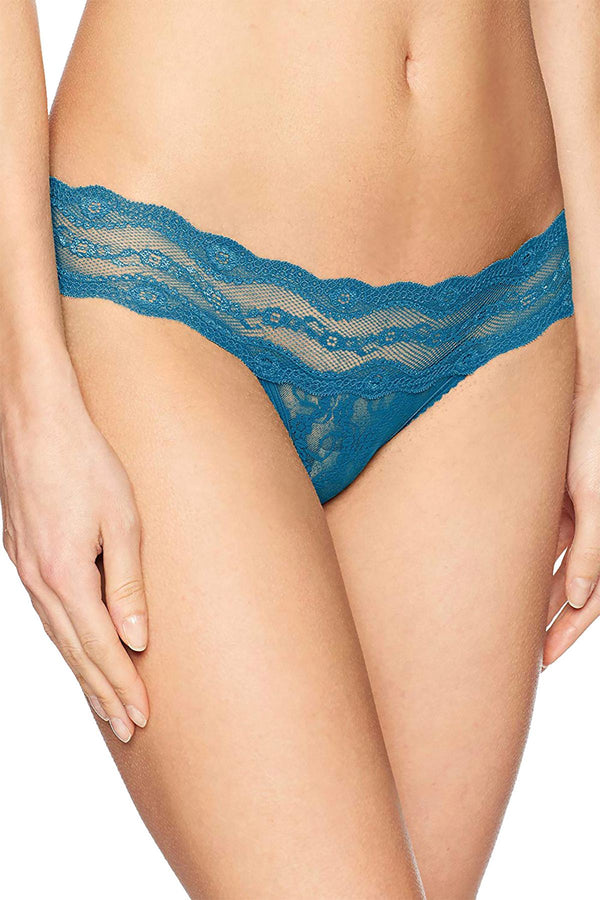 b.tempt'd Mykonos Blue Lace Kiss Bikini Brief