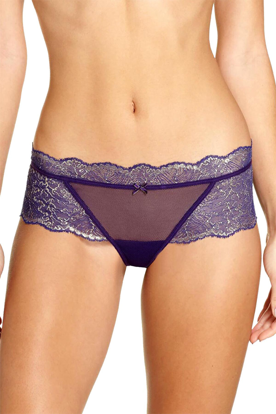 b.tempt'd Parachute-Purple After-Hours Boyshort