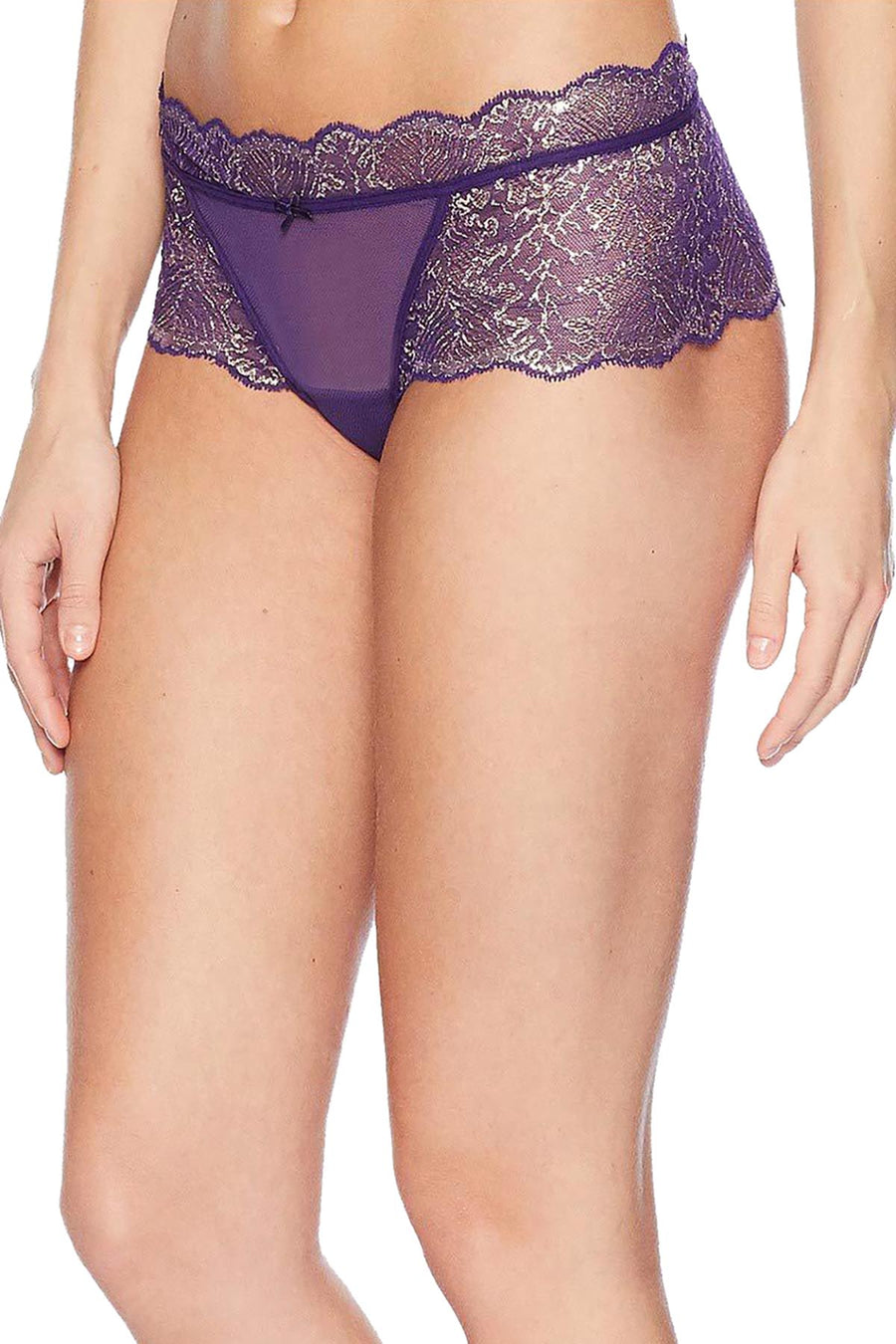 b.tempt'd Parachute-Purple After-Hours Boyshort