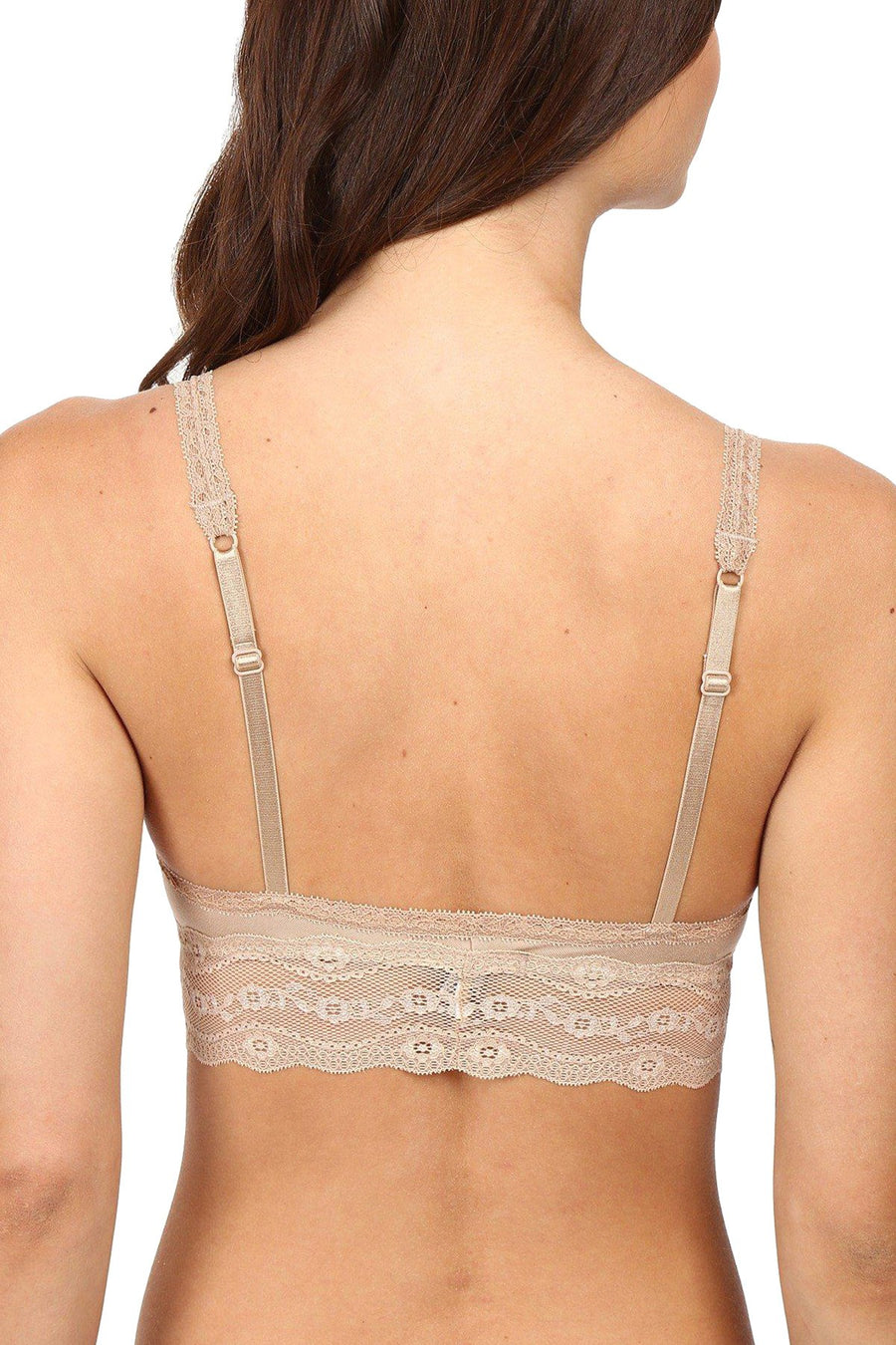 b.temptd Au-Natural b.adorable Modal Lace-Trim Bralette