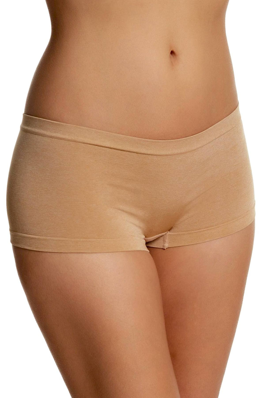 b.temptd Heather-Nude b.splendid Seamless Boyshort