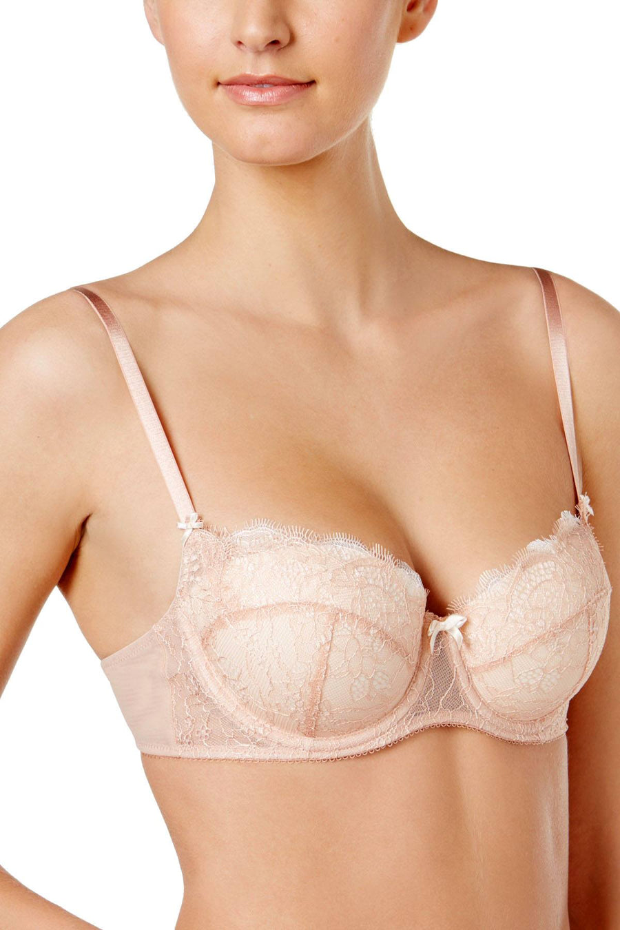 b.temptd Mahogany-Rose/Angel-Wing b.sultry Balconette Bra