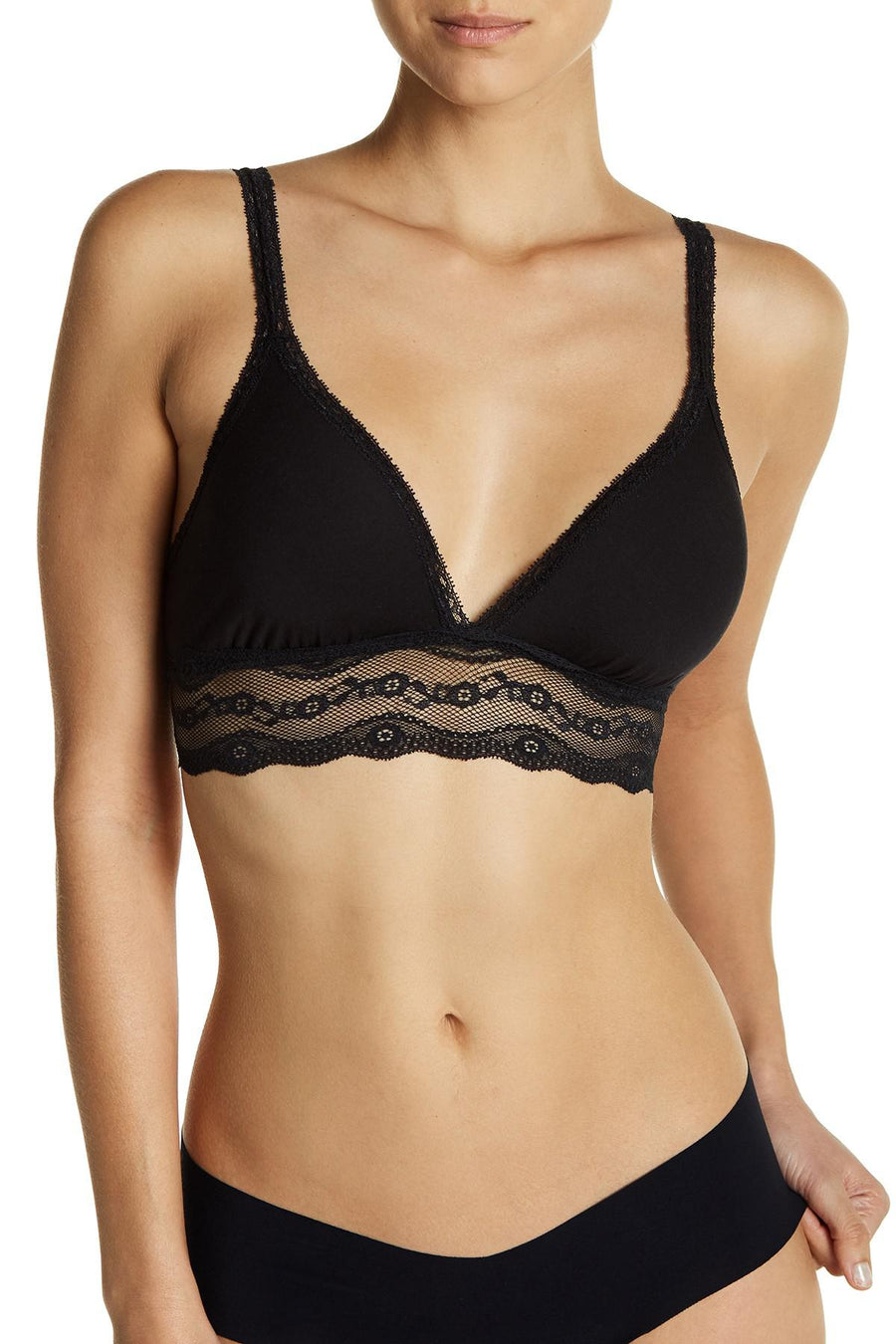 b.temptd Night b.adorable Modal Lace-Trim Bralette
