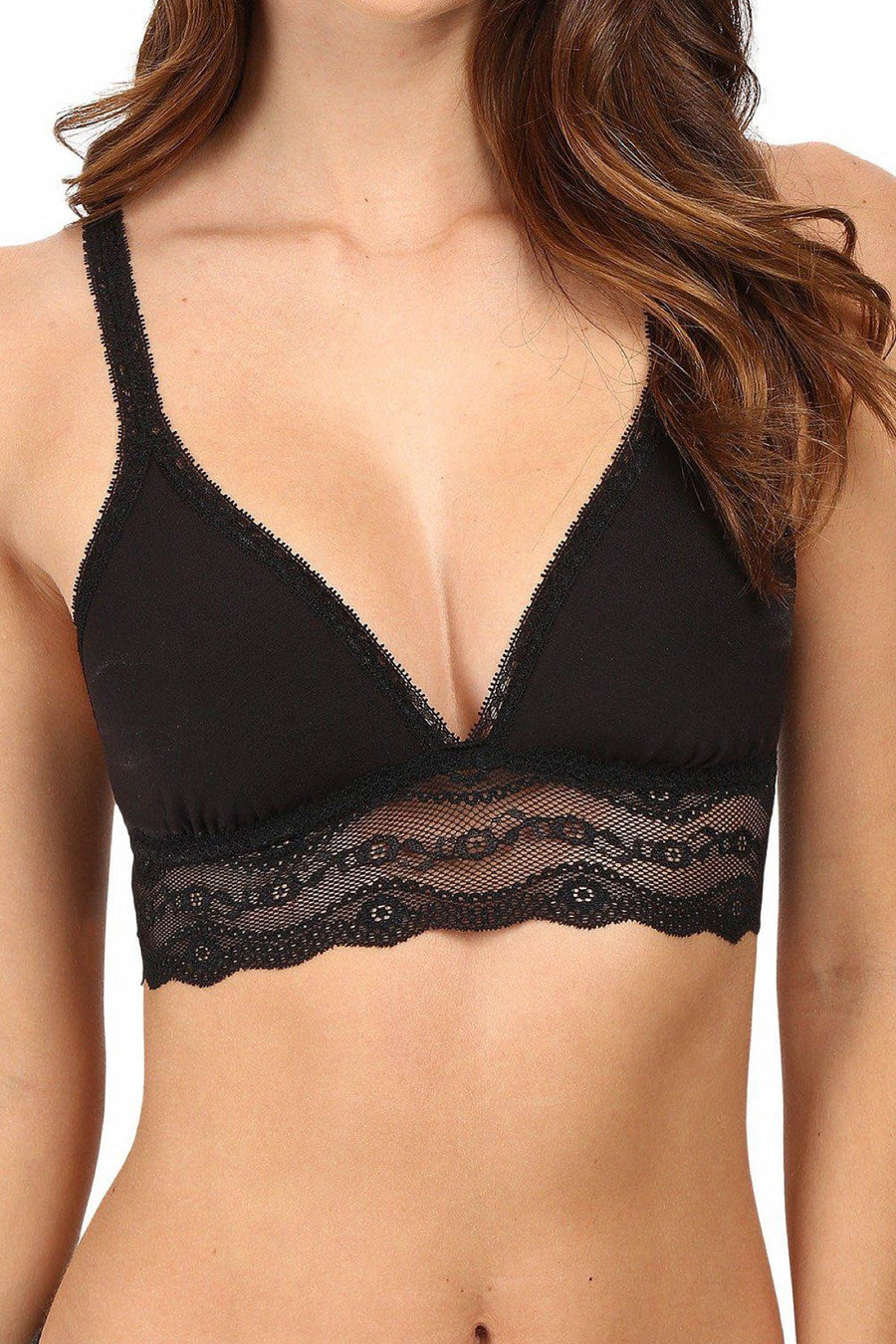 b.temptd Night b.adorable Modal Lace-Trim Bralette