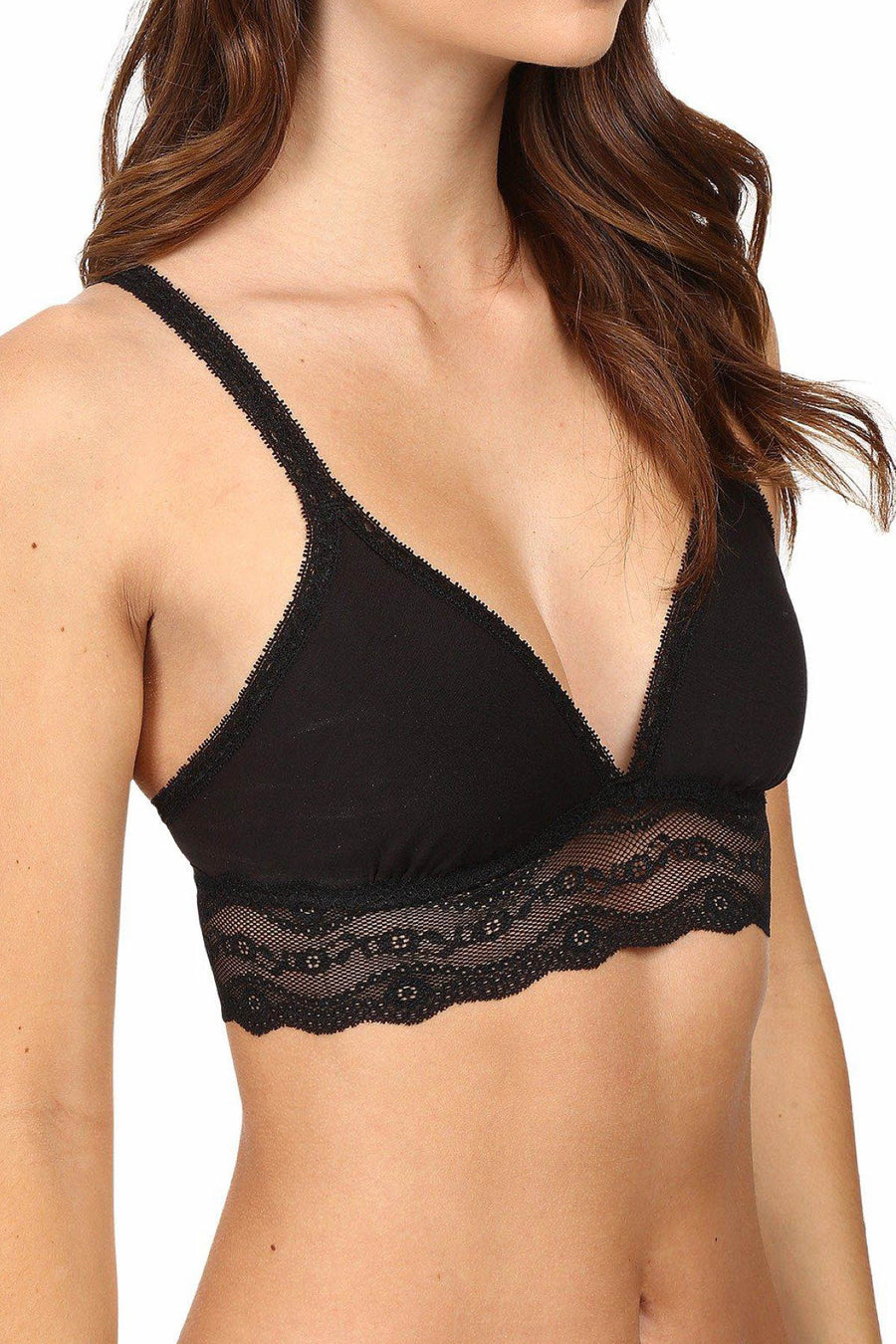 b.temptd Night b.adorable Modal Lace-Trim Bralette
