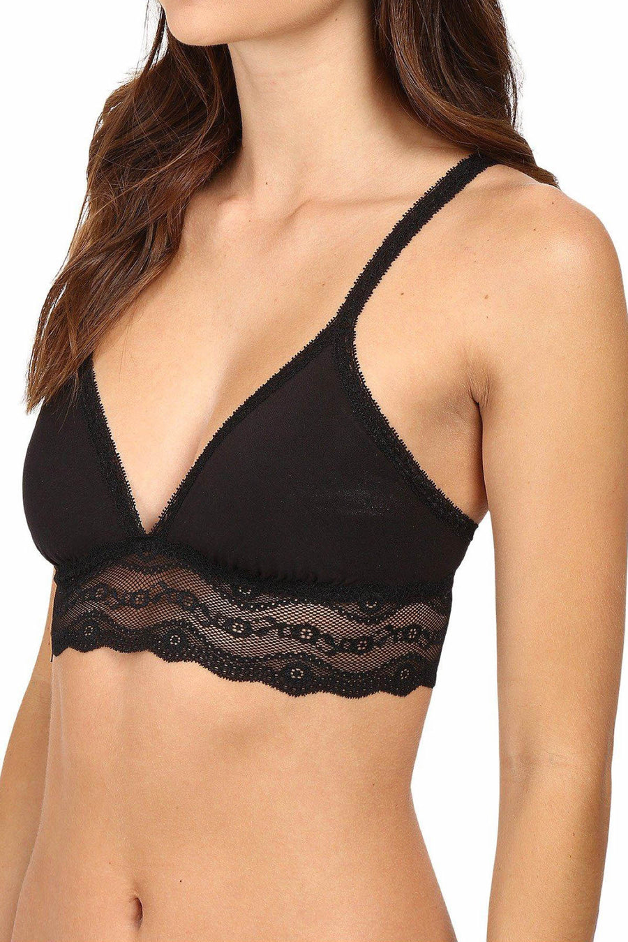 b.temptd Night b.adorable Modal Lace-Trim Bralette