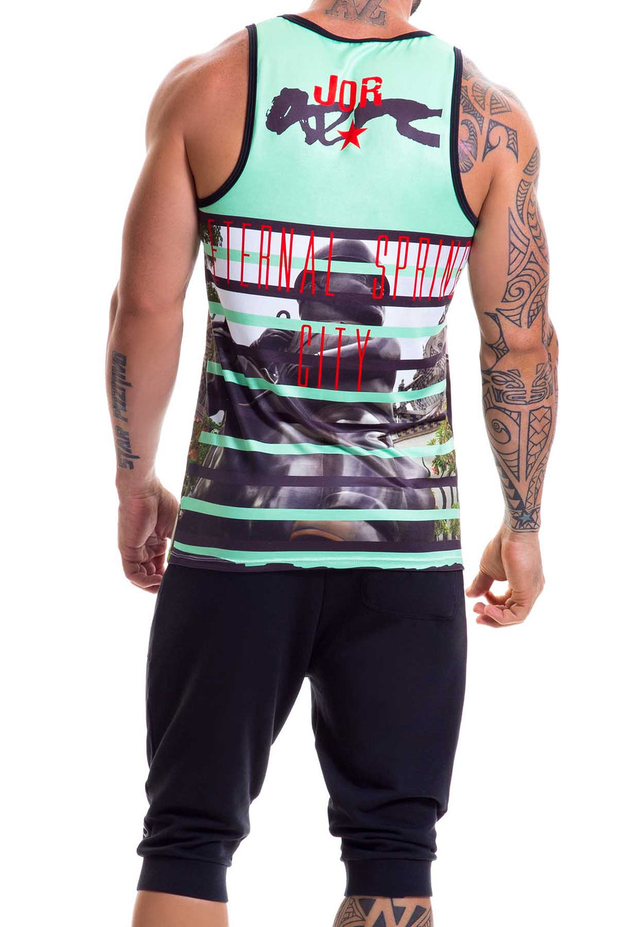 Jor Printed Parce Tank Top