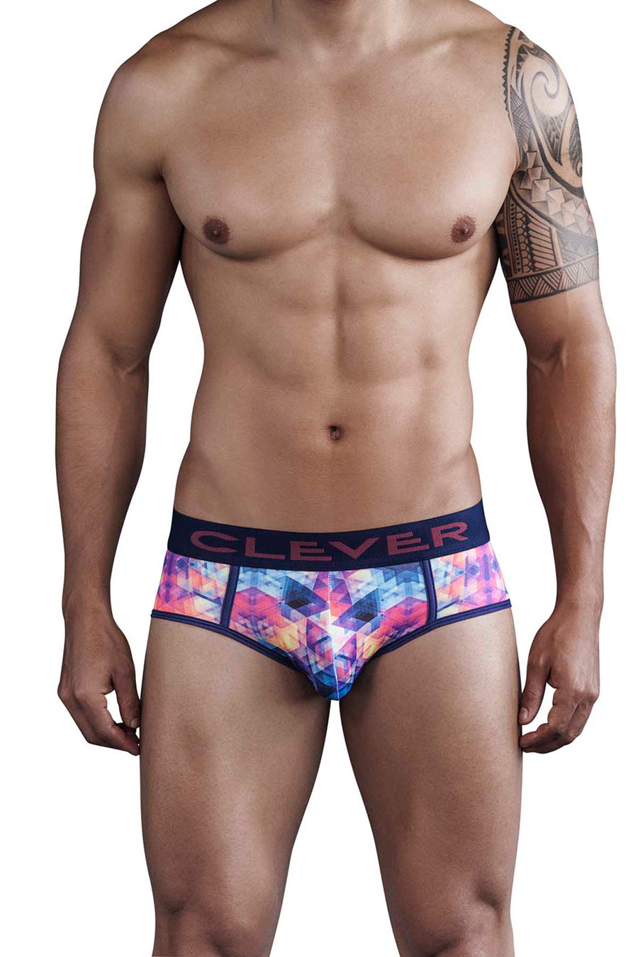 Clever Grape Arawak Piping Brief