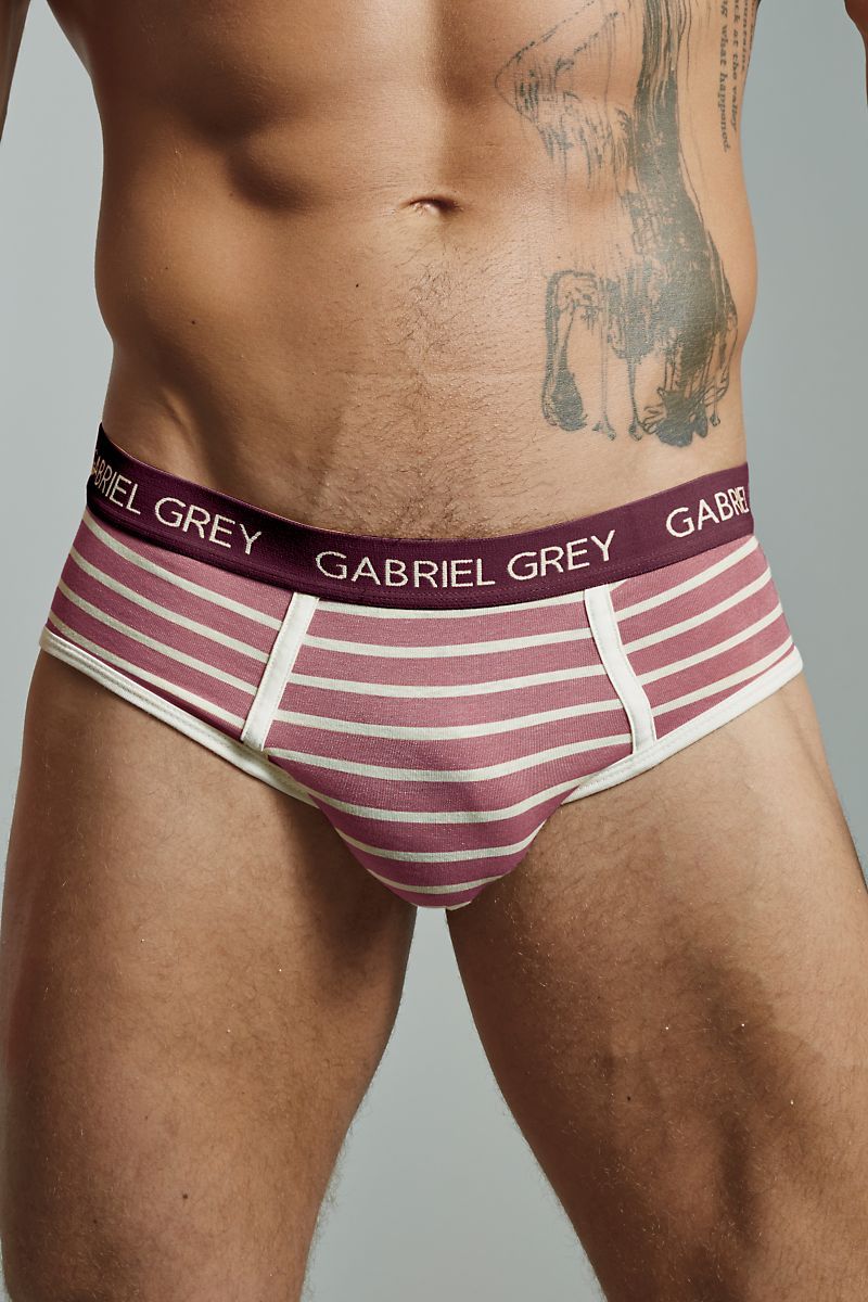 Gabriel Grey Sangria Polo Brief