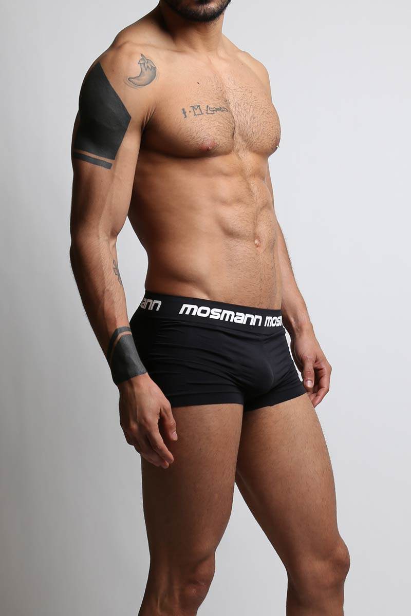 3-Pack Mosmann Black Trunks