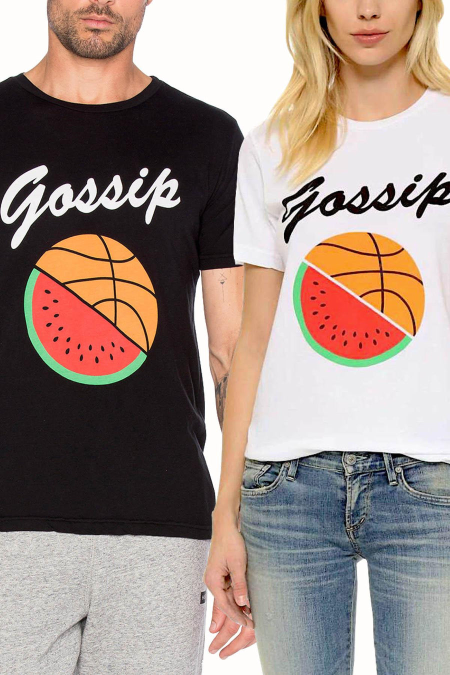 Rxmance Unisex Black Gossip Crew Tee