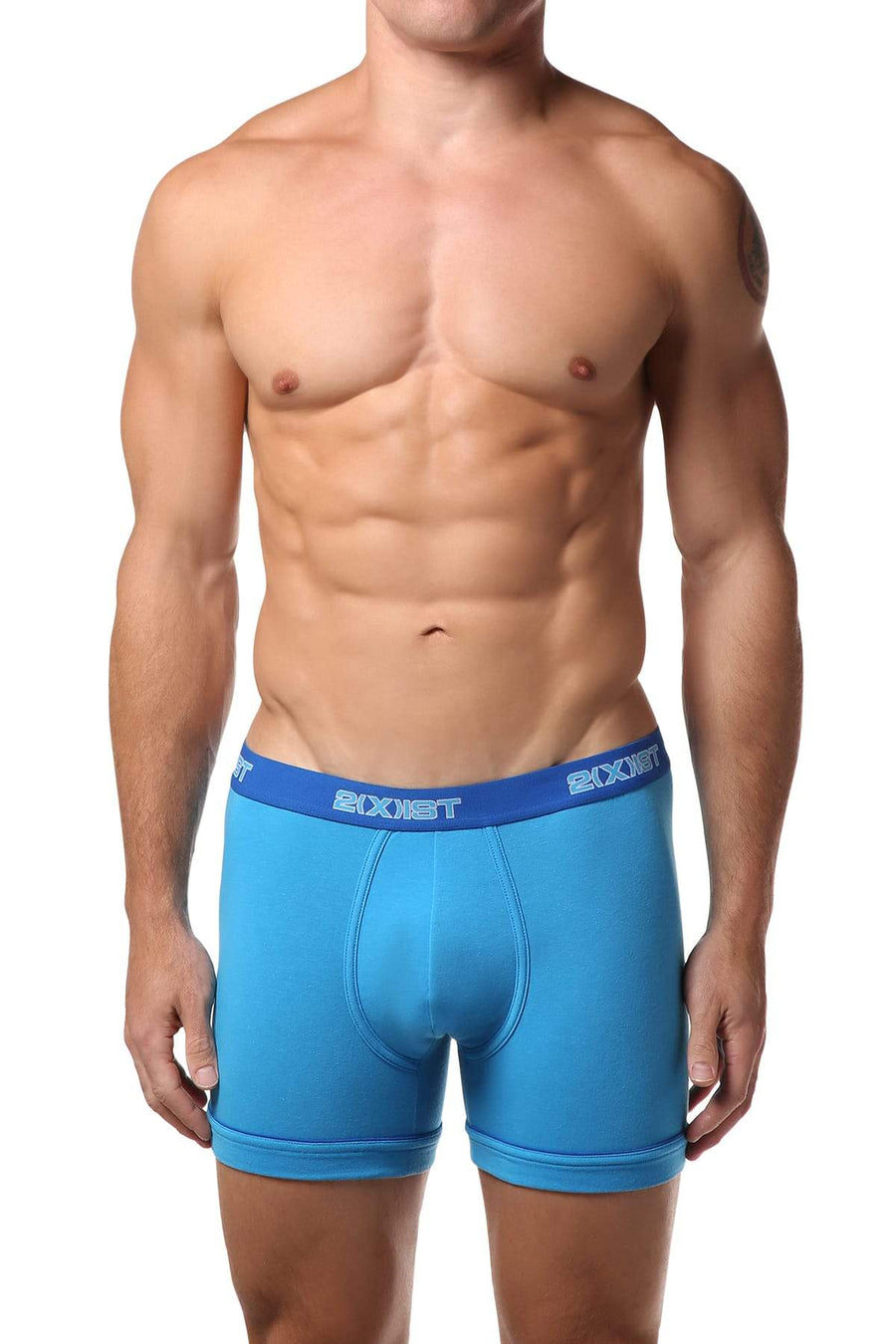 2(X)IST Light Blue Performance Boxer Brief