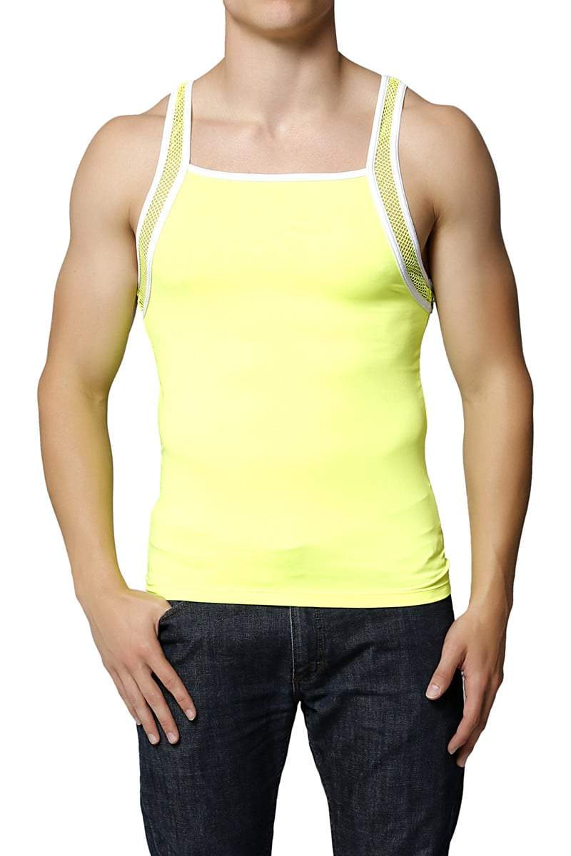 H.I.M. Neon Lime Windows Tank Top