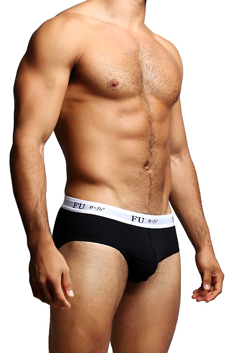 FU E=FU8 Black Pleasure Pouch Brief