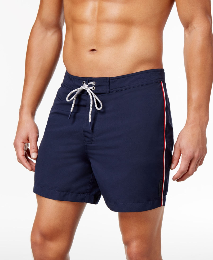 Michael Kors Men's Side Stripe Board Shorts