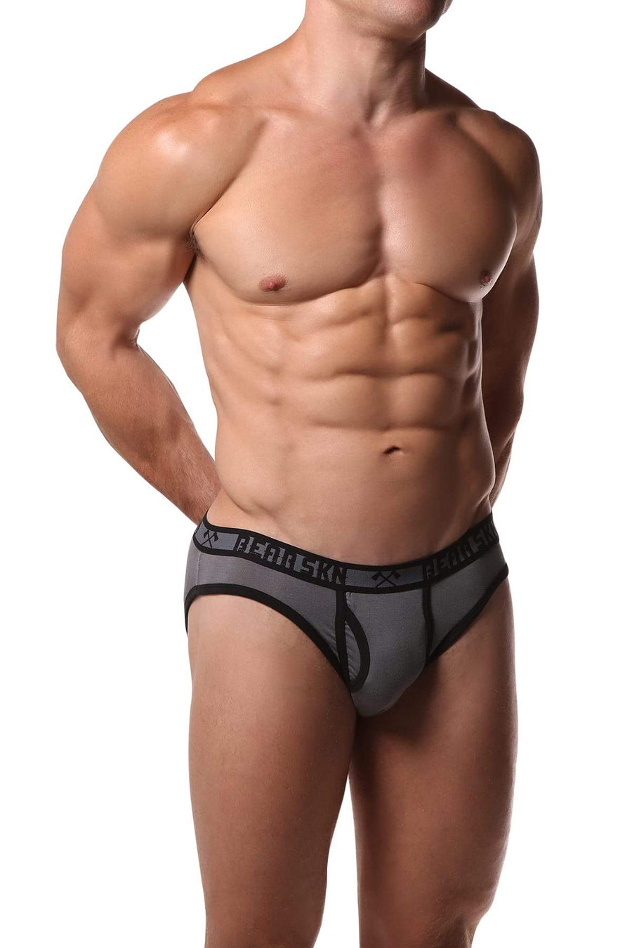 Bear Skn Grey Standard Issue Bamboo Brief