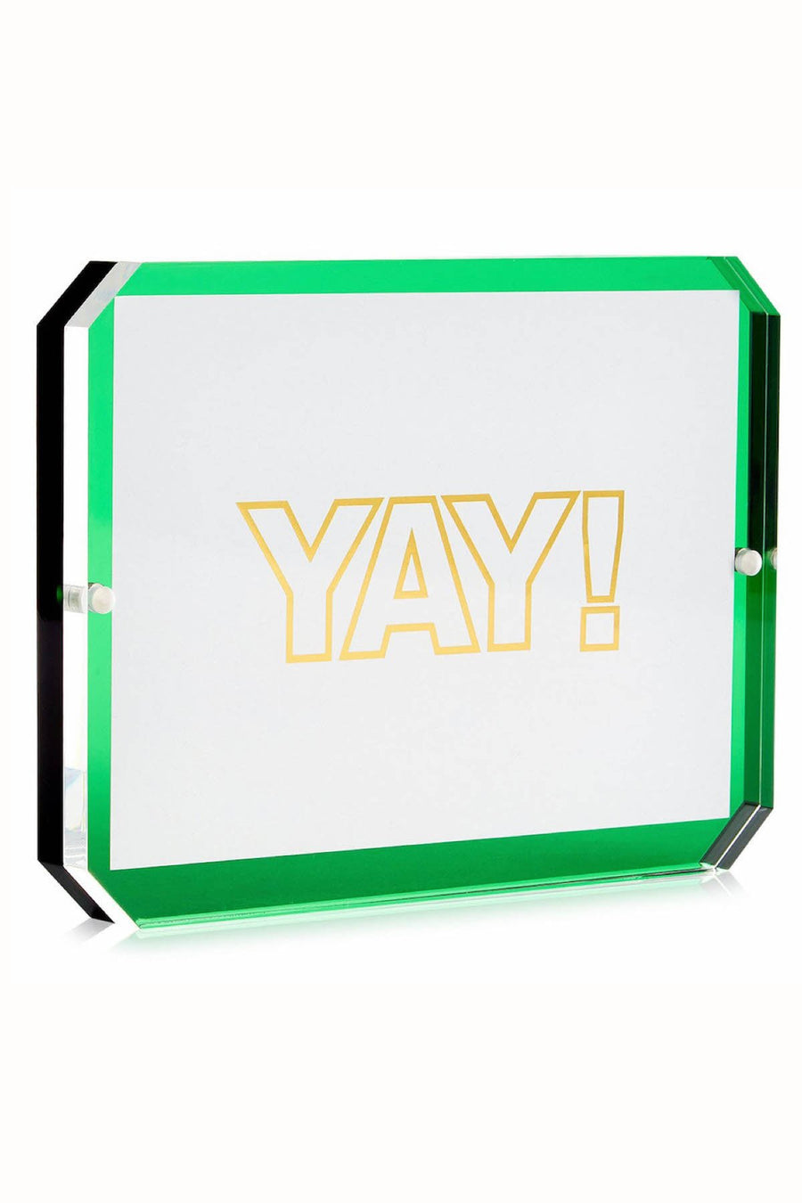 TwelveNYC Green 5x7 Acrylic Picture Frame