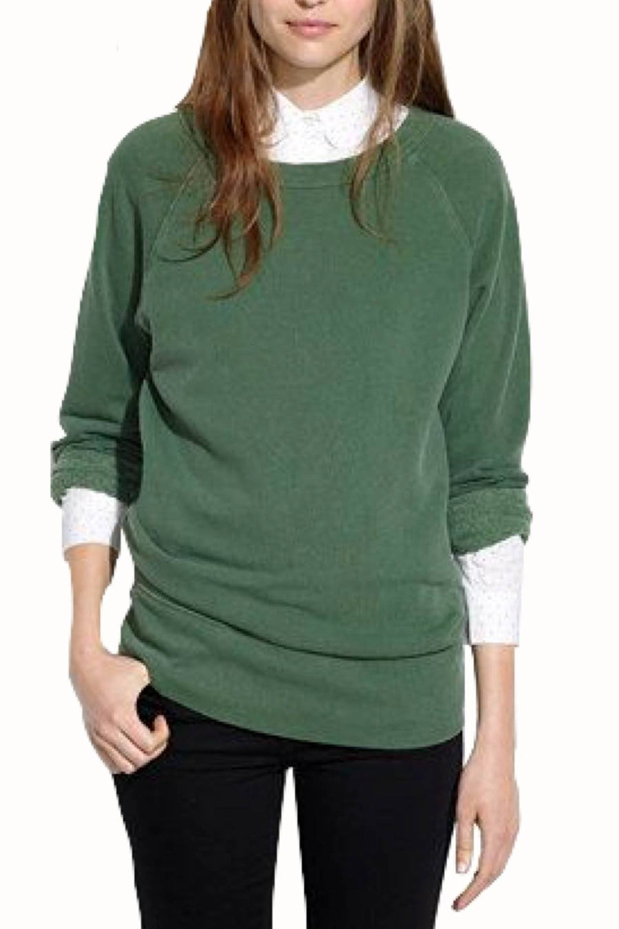 Rxmance Unisex Forest Green Crew Sweatshirt