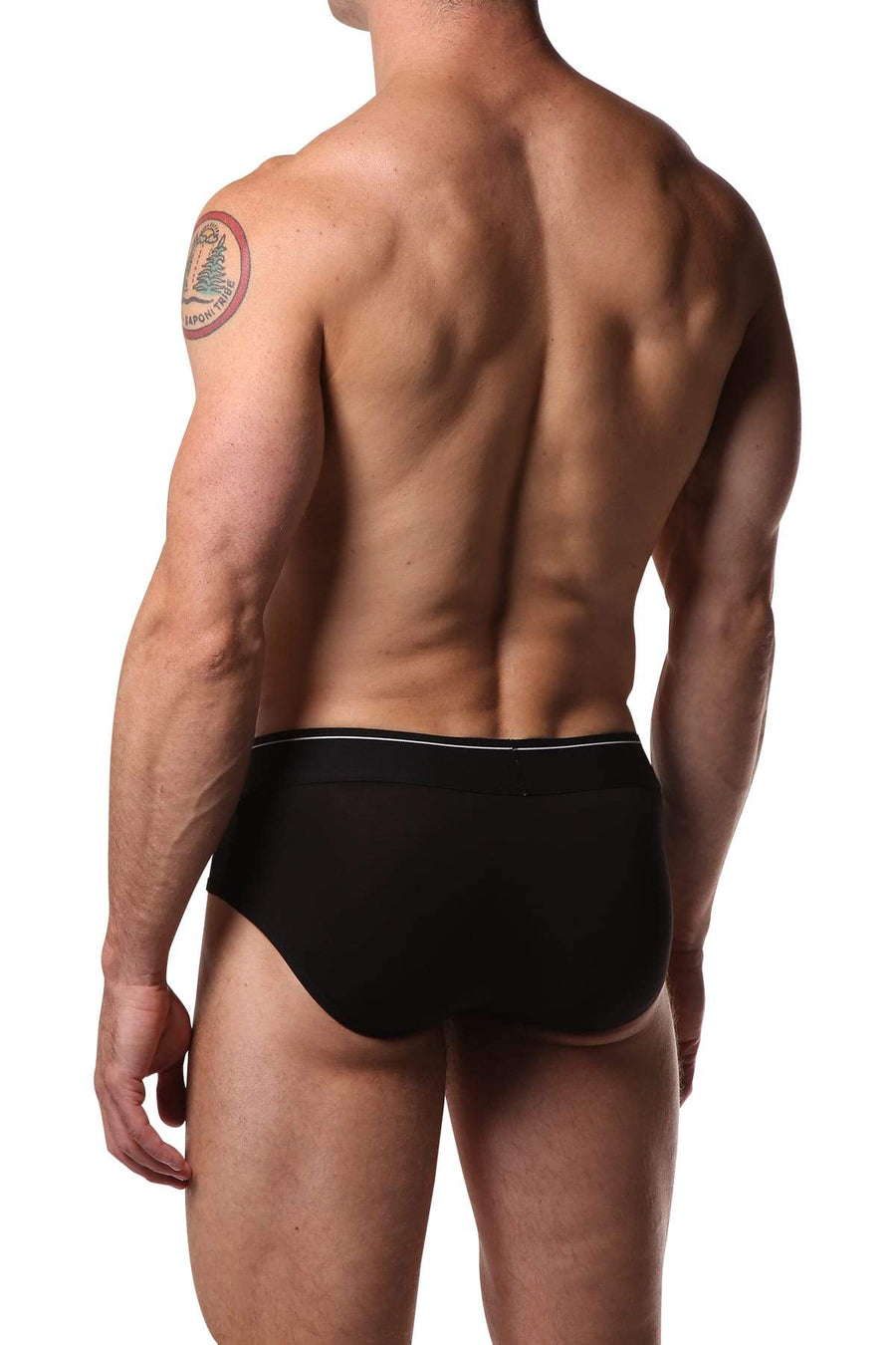 Dirt Squirrel Solid Black Brief