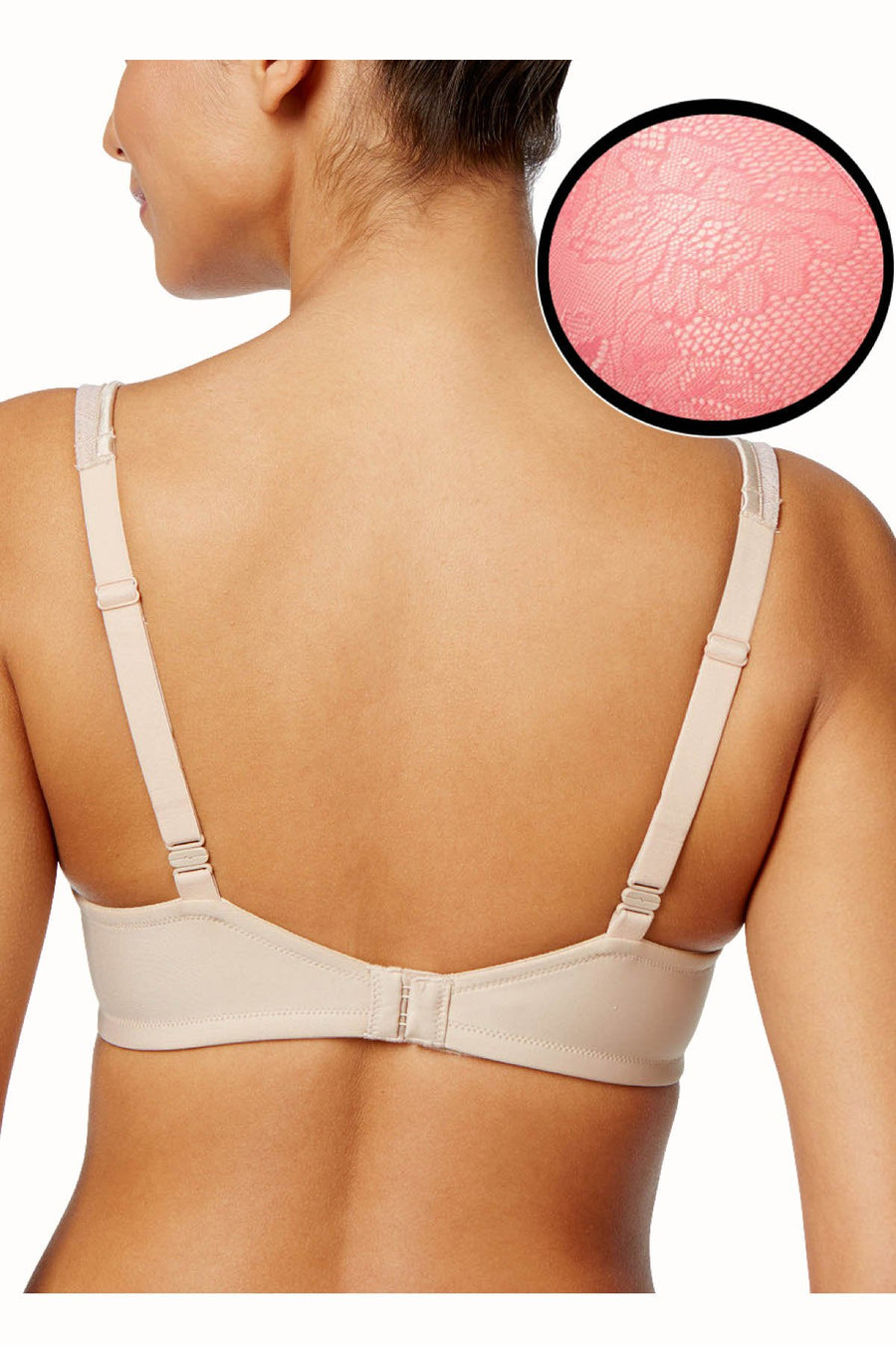Vanity Fair Coral Caress Beauty Lace Full-Coverage Underwire Bra