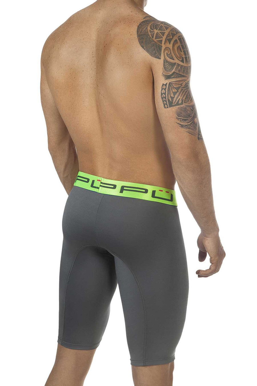 PPÜ Dark-Gray Long Boxer Brief