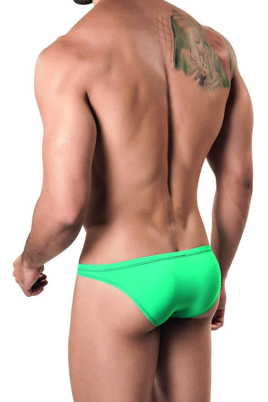 Pikante Teal-Green Castro Brief