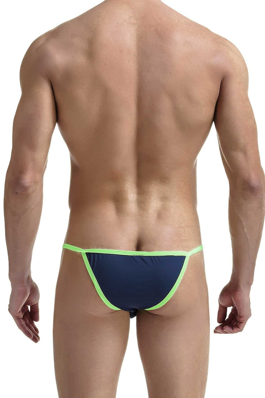PetitQ Navy Isle Snap Bikini