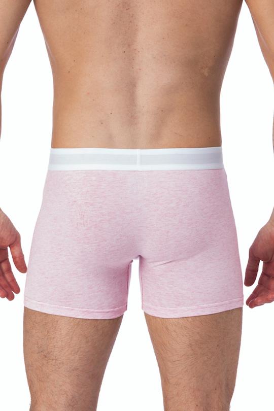 WOOD Pink Heather Boxer Brief