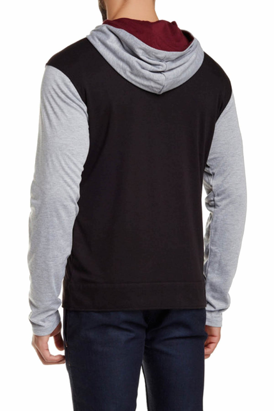 Zutoq Black & Grey Zudlow Hoodie Jacket
