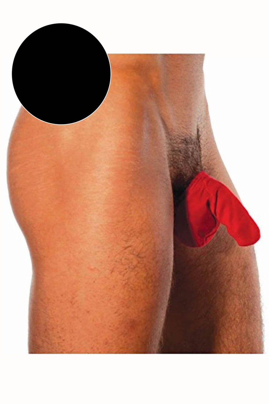 Skivvies Black Naked C-Pouch