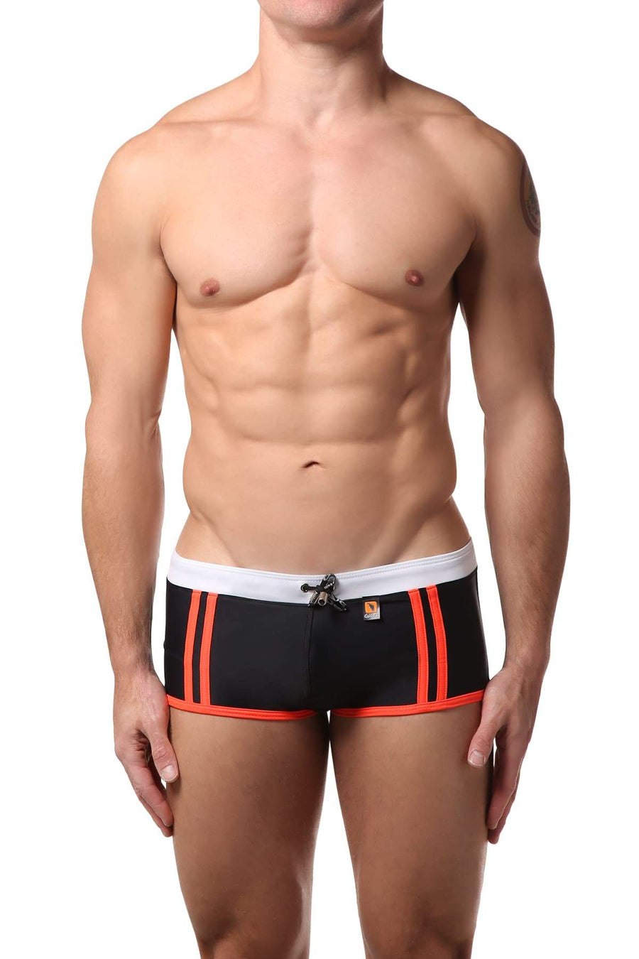 Gigo Black & Orange SES Swim Boxer