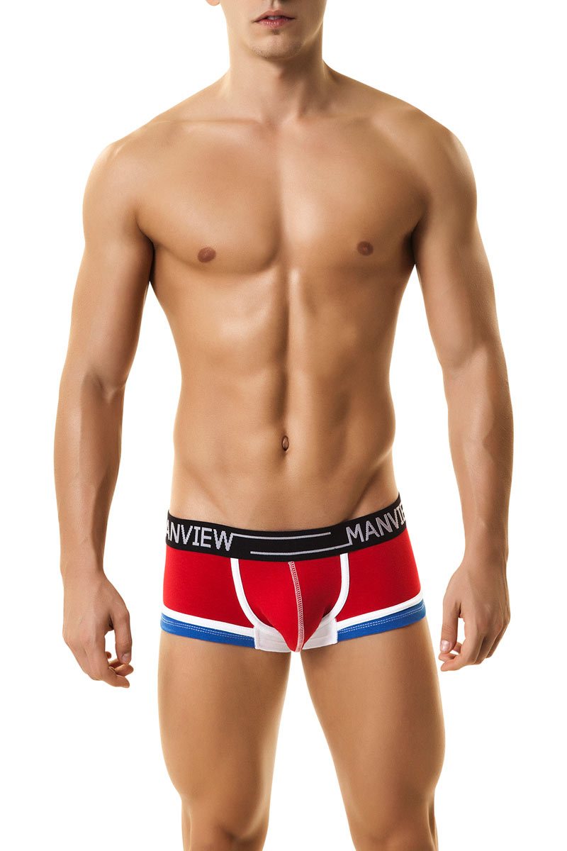 Manview Red & Blue City Boy Boxer