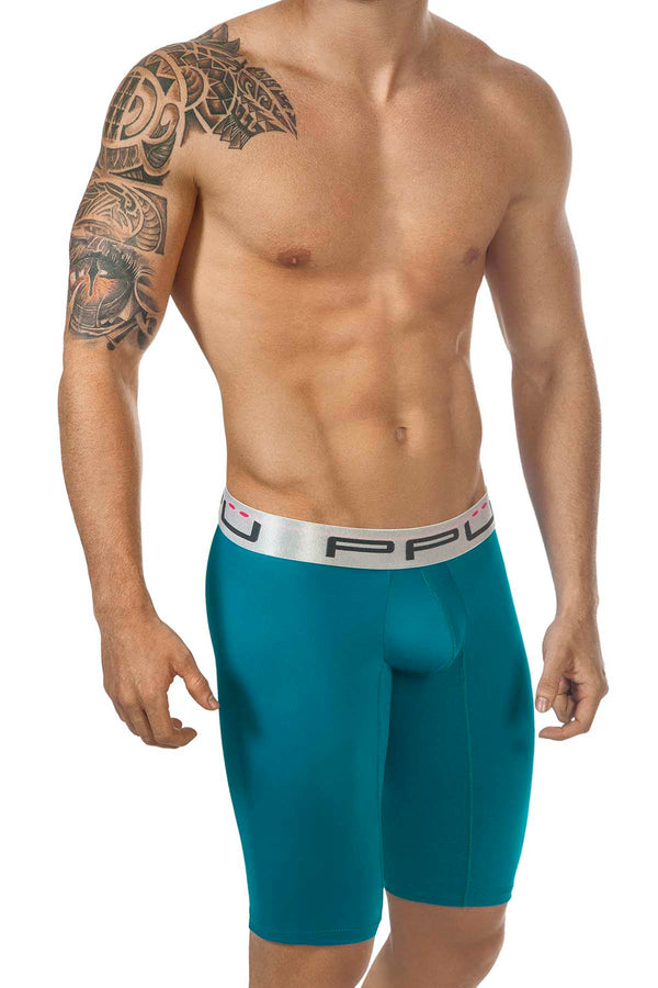 PPÜ Jade-Green Long Boxer Brief